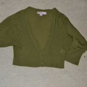 Xhilaration Crop Cardigan